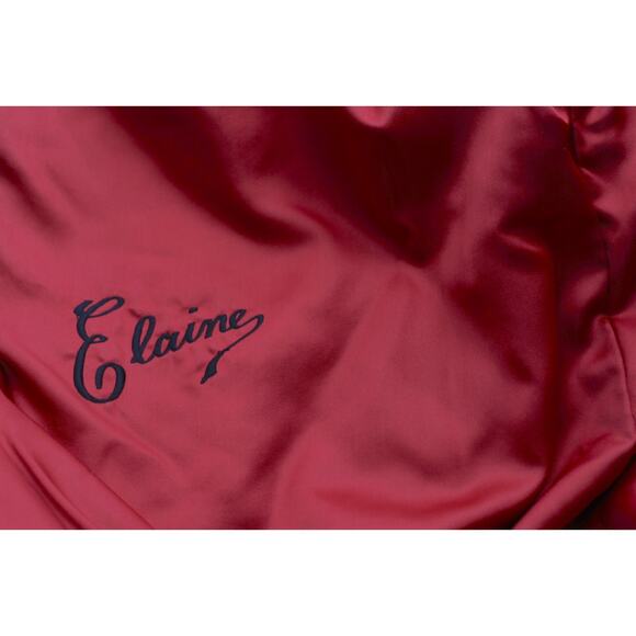 Vintage Luxury Red Sheared Mink Fur Zip Front Jacket Women’s Size L Winter Warm - Picture 13 of 16